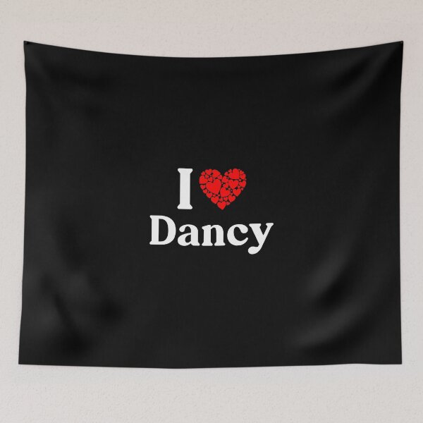 Item preview, Dancy Heart - I Love Dancy designed and sold by MiraclePitts.
