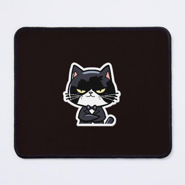 Item preview, Angry Cat Print Product designed and sold by shineslush.