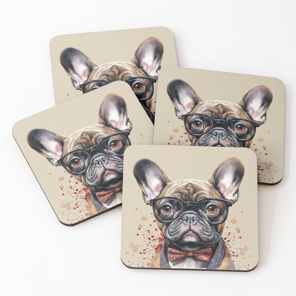Item preview, French Bulldog with Bowtie designed and sold by Elisabeth Lucas.