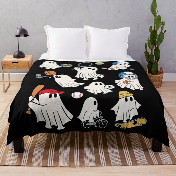 Item preview, Halloween Collection of Many Cute Baby Ghosts Sports Funny designed and sold by Robertsonartist.