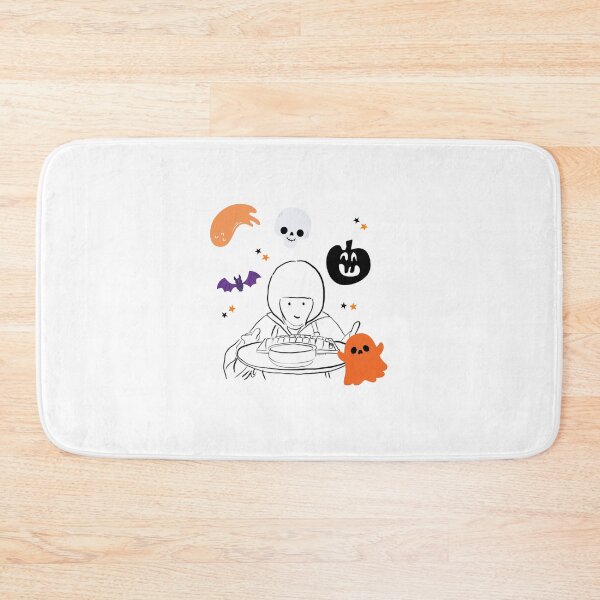 Item preview, Extraordinary attorney and her favorite rice rolls & Cute halloween background designed and sold by paintingtour.