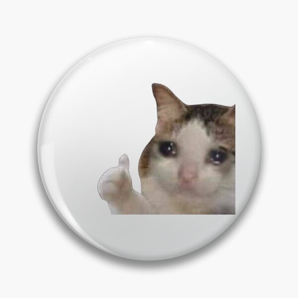 Item preview, cat crying meme designed and sold by UniqueDesignOK.
