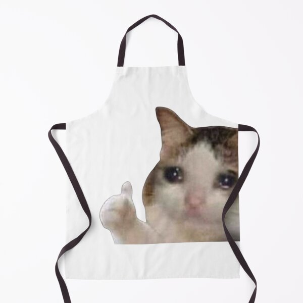 Item preview, cat crying meme designed and sold by UniqueDesignOK.