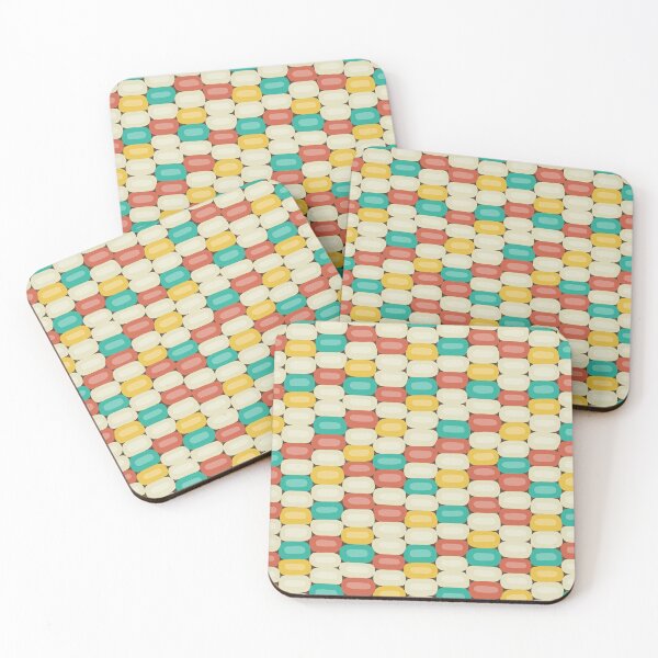 Item preview, indian corn - teal designed and sold by littlearrow.