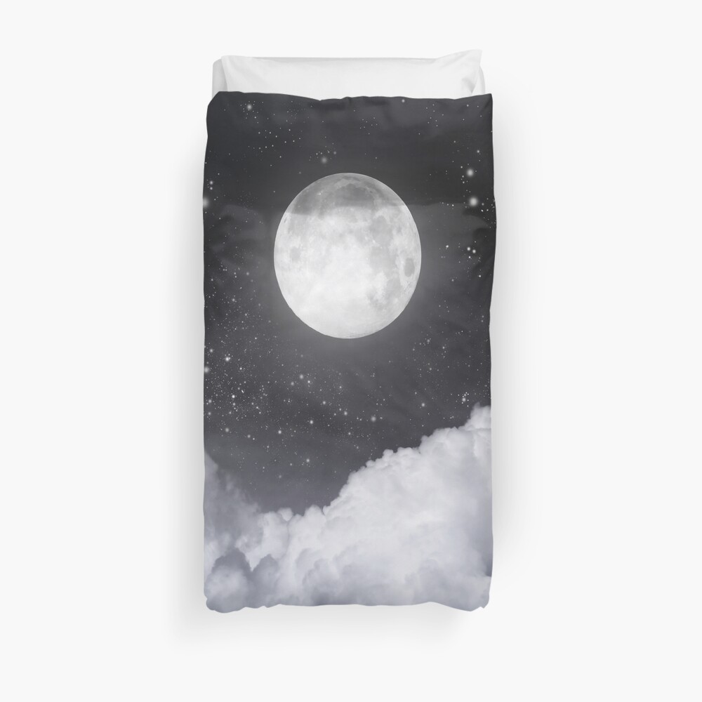 Touch of the moon II Duvet Cover
