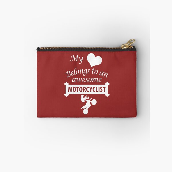 Item preview, Motorcyclist Lover Motorcycling Heart Belongs designed and sold by smily-tees.