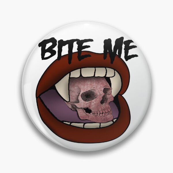 Item preview, Bite Me -  Vampire Lips - Halloween Skull designed and sold by davidmurtagh.