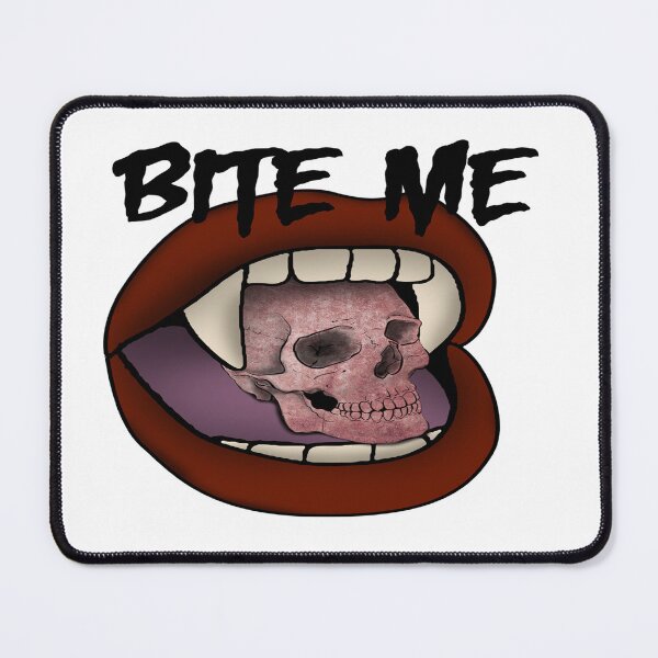 Item preview, Bite Me -  Vampire Lips - Halloween Skull designed and sold by davidmurtagh.