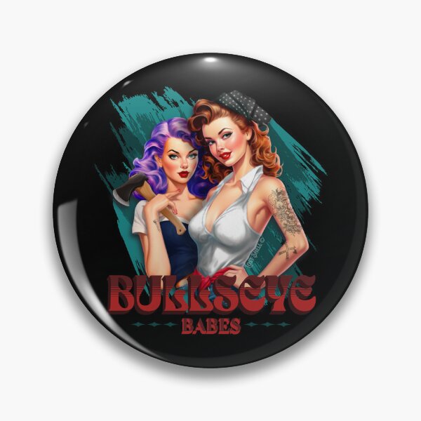 Item preview, Bullseye Babes Badge designed and sold by Lost-Shell.