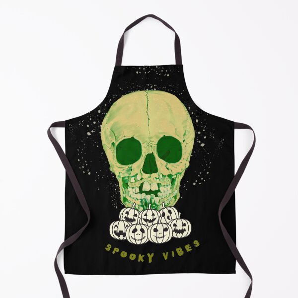 Item preview, Halloween Design Spooky Vibes - Skull with Exposed Teeth in Terrifying colors - pop art designed and sold by Carola-art.