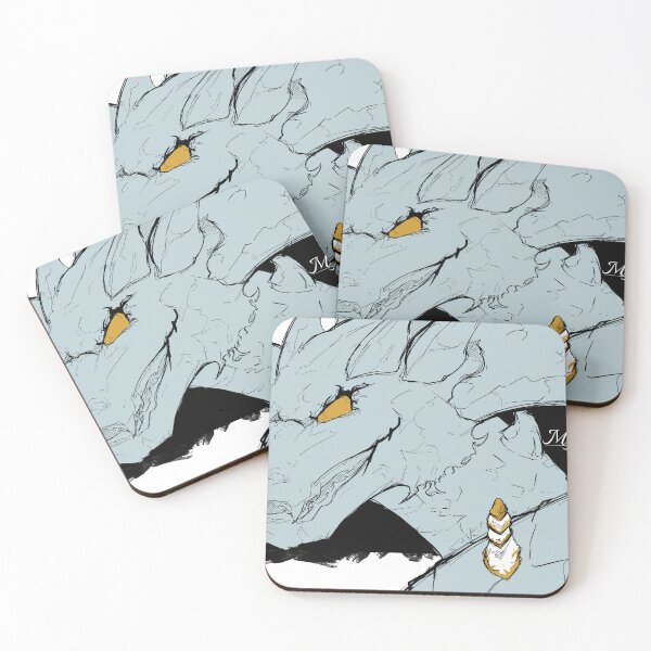 Item preview, Mainty meets a Dragon gold and grey designed and sold by Meraki Goya.