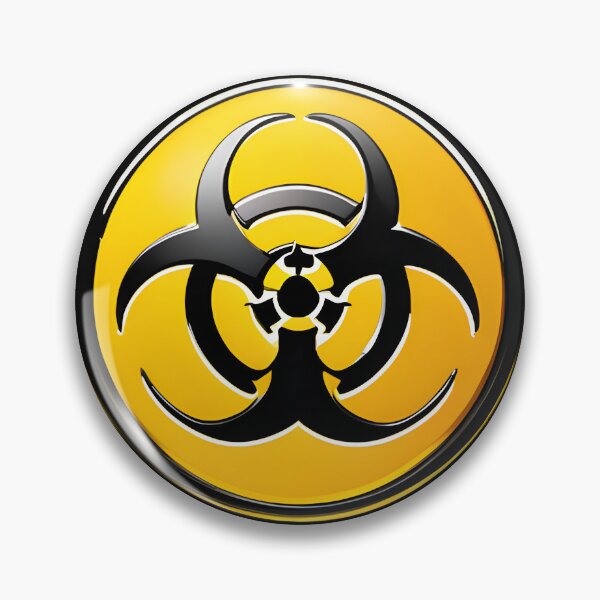 Item preview, Biohazard emote sticker designed and sold by mrlazypl.