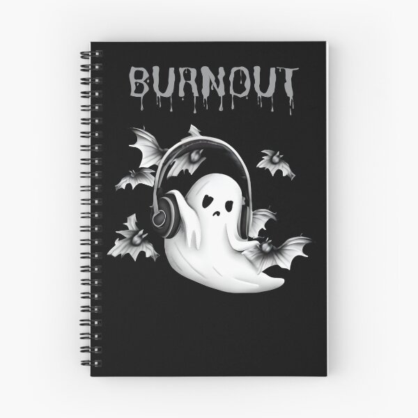 Item preview, BURNOUT HALLOWEEN GHOST 1 designed and sold by justyna-s28.