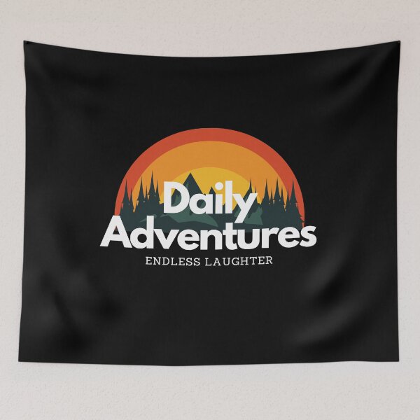 Item preview, Daily Adventures Endless Laughter designed and sold by vaggleTown.