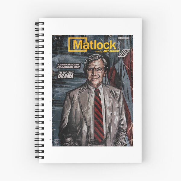 Item preview, MATLOCK - TV Show Vintage Comic Cover designed and sold by ephyr-ommers.