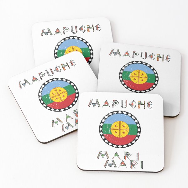 Item preview, MAPUCHE FLAG | MARI MARI designed and sold by Samra Mag.