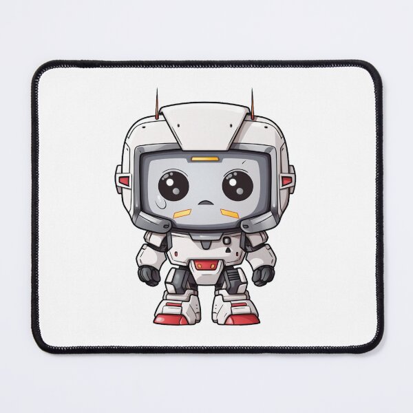 Item preview, Confused Cute Mech Robot designed and sold by TravelCamel.