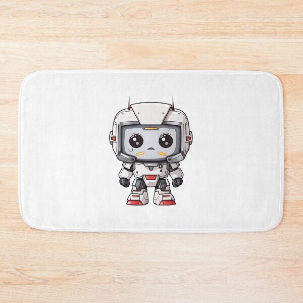 Item preview, Confused Cute Mech Robot designed and sold by TravelCamel.