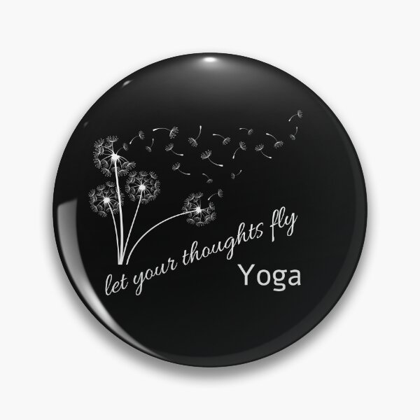Item preview, Yoga, let your thoughts fly designed and sold by ART-SUNRISE.
