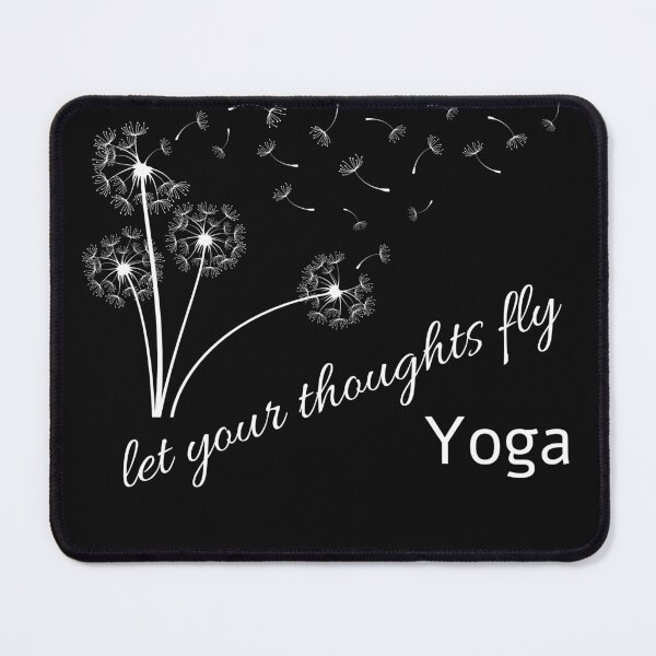 Item preview, Yoga, let your thoughts fly designed and sold by ART-SUNRISE.