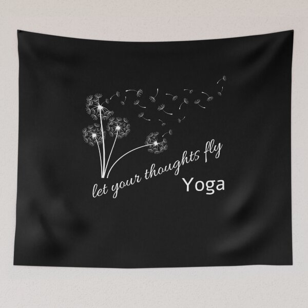Item preview, Yoga, let your thoughts fly designed and sold by ART-SUNRISE.