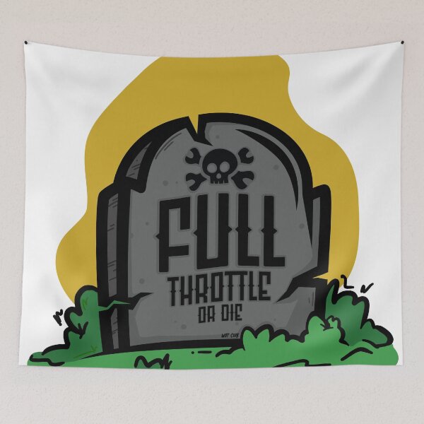 Item preview, Full Throttle Only designed and sold by WOTclub.