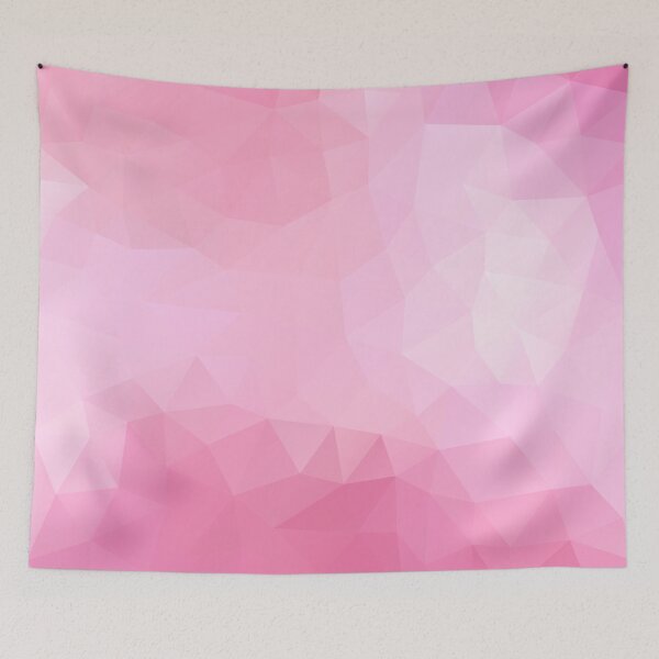 Item preview, "Raspberry milkshake" triangles design designed and sold by nessikk.