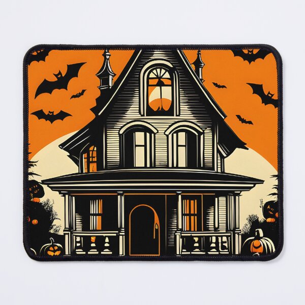 Item preview, Haunted House Halloween designed and sold by OMonstroCurio.