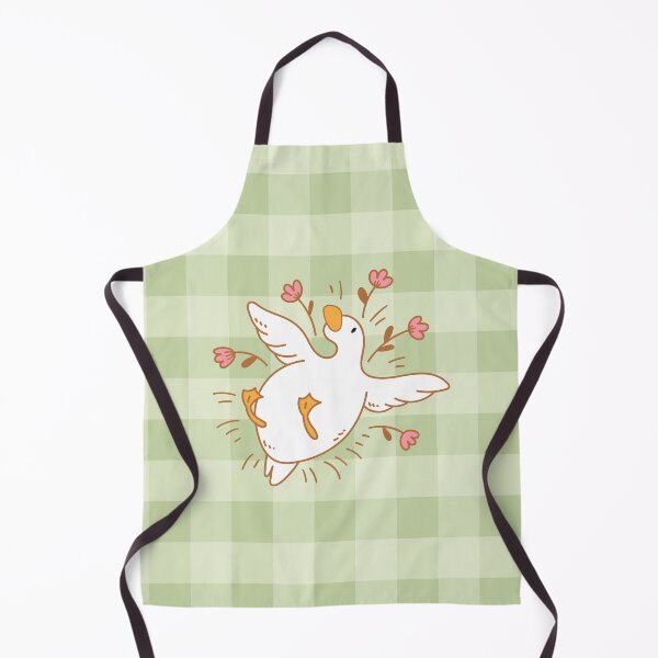 Item preview, Sleepy Duck - Green Gingham designed and sold by StudioKitti.