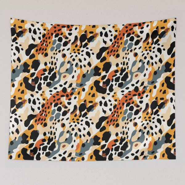 Item preview, Wild Whispers: Timeless Leopard Pattern designed and sold by KaleidoKiosk.
