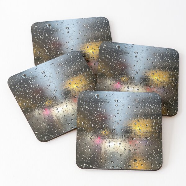 Item preview, Rain Drops on Window - Yellow designed and sold by Thomas Bugarin.
