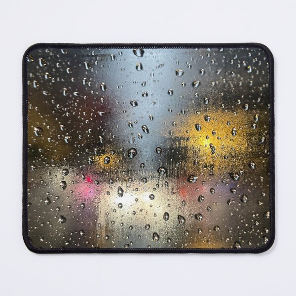 Item preview, Rain Drops on Window - Yellow designed and sold by Thomas Bugarin.
