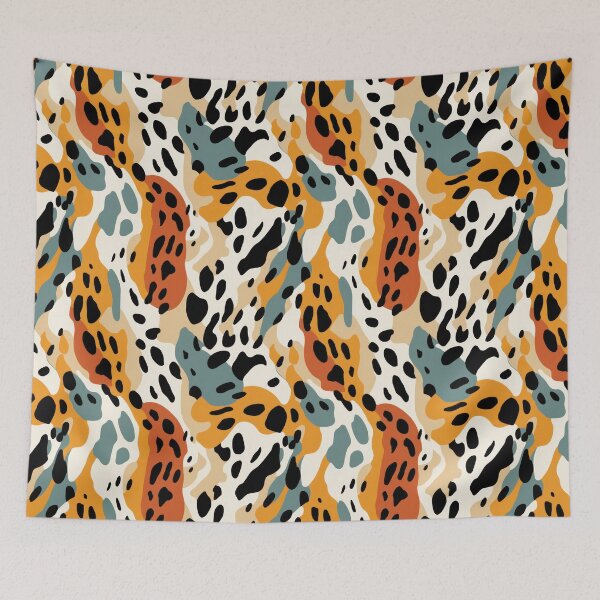 Item preview, Wild Whispers: Timeless Leopard Pattern designed and sold by KaleidoKiosk.