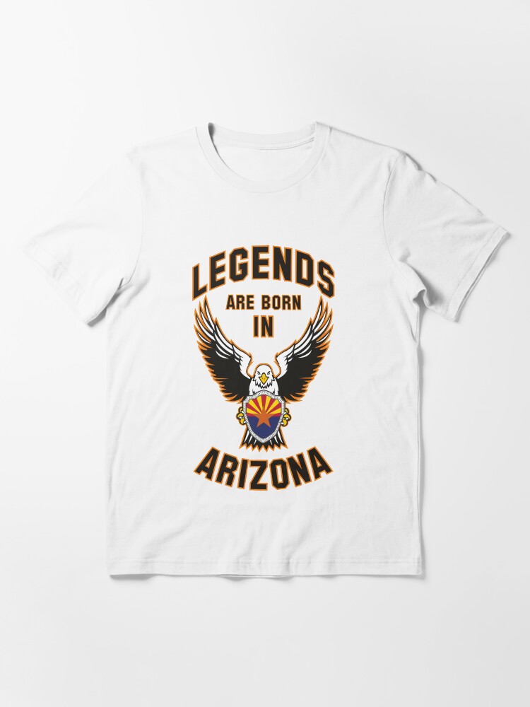 Alternate view of Legends are born in Arizona Essential T-Shirt