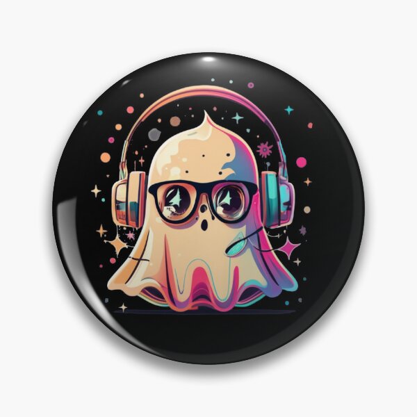 Item preview, Ghost Listening To Music designed and sold by TrendyPalette.