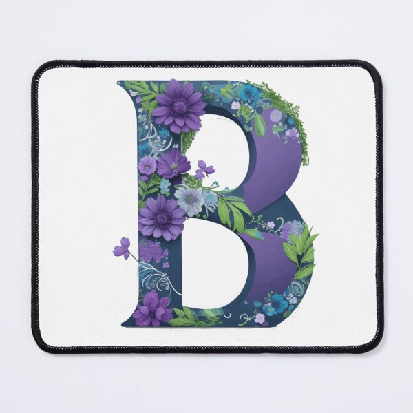 Item preview, Letter B art floral designed and sold by Kodchaporn-P.