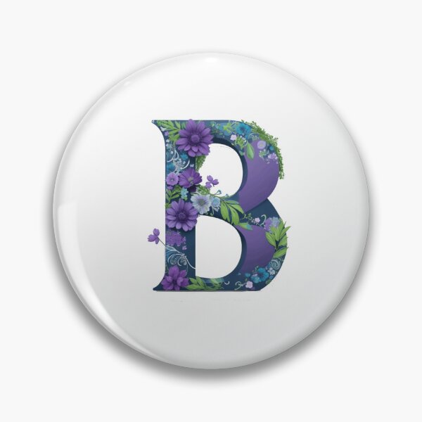 Item preview, Letter B art floral designed and sold by Kodchaporn-P.