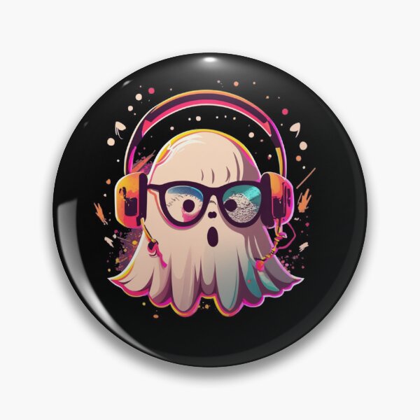 Item preview, Ghost Listening To Music designed and sold by TrendyPalette.