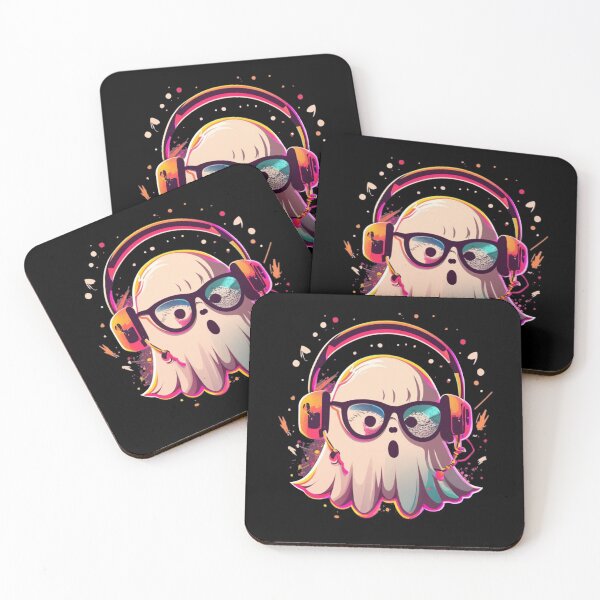 Item preview, Ghost Listening To Music designed and sold by TrendyPalette.