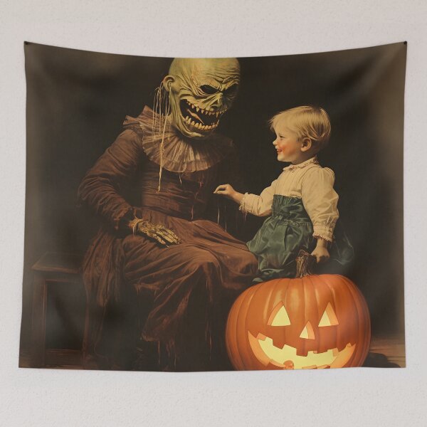 Item preview, Child Standing with a Monster designed and sold by dcrc.