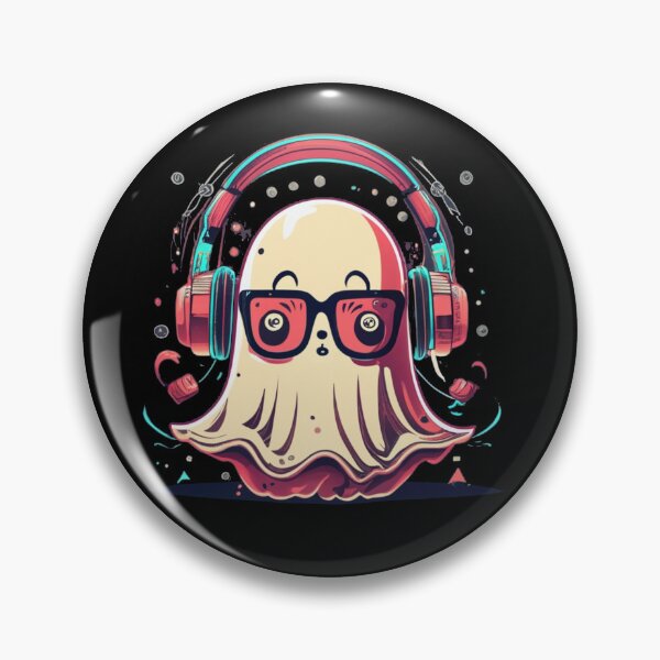 Item preview, Ghost Listening To Music designed and sold by TrendyPalette.