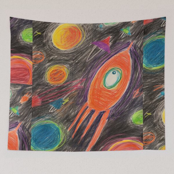 Item preview, Rediscover the Childlike Magic of the Cosmos designed and sold by Piotrek0001.