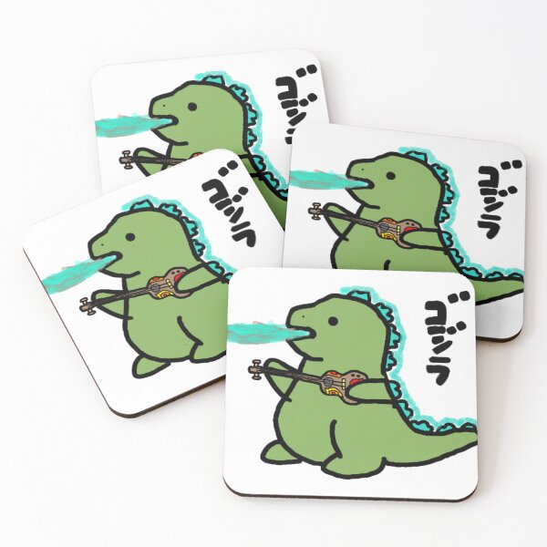 Item preview, Cute godzilla singing designed and sold by Isusgsue.