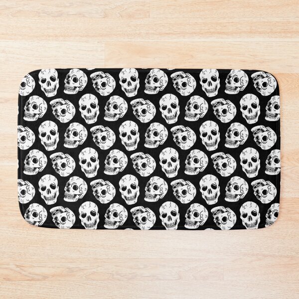 Item preview, Halloween Spooky Skull Faces Cartoon Doodle Pattern, made by EndlessEmporium designed and sold by EndlessEmporium.
