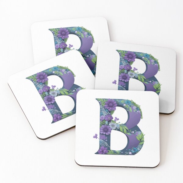 Item preview, Letter B art floral designed and sold by Kodchaporn-P.