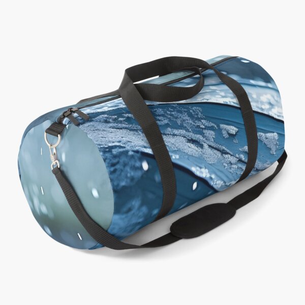 Item preview, Blue umbrella in the rain print designed and sold by dcrc.