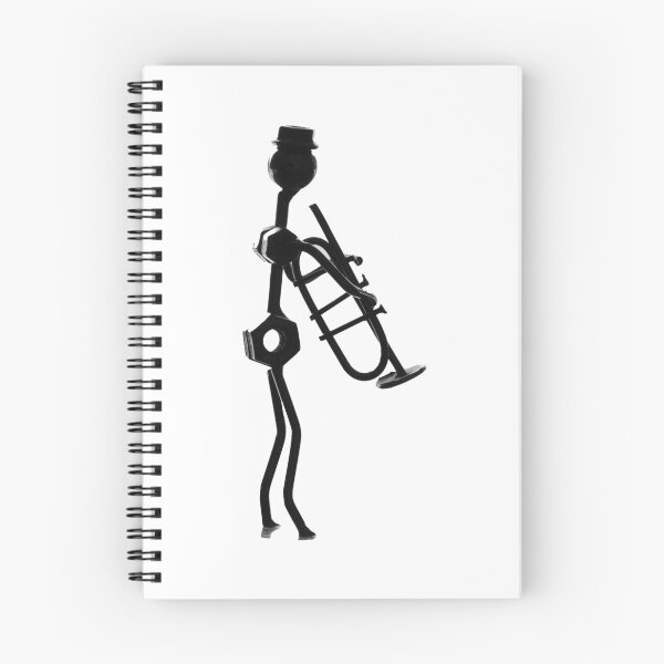 Item preview, The man is playing on the trumpet designed and sold by zet-ha.