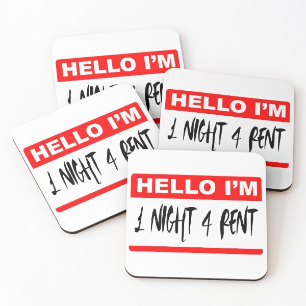 Item preview, I Am 1 Night 4 Rent; designed and sold by StickerApe.