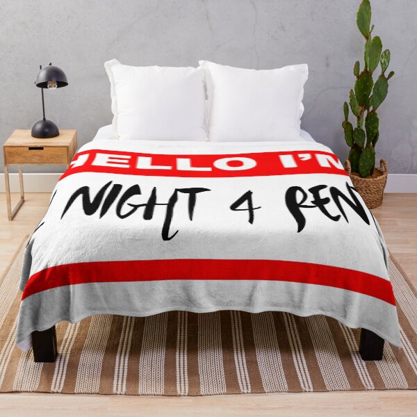 Item preview, I Am 1 Night 4 Rent; designed and sold by StickerApe.