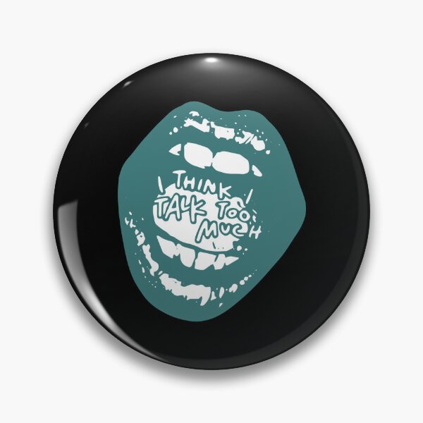 Item preview, green talk too much designed and sold by sarascoprox.